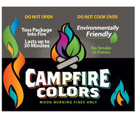Wilcor Campfire Colors Color-Changing Fire Packet