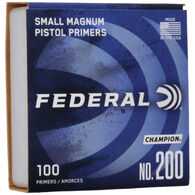 Federal Champion Small Magnum Pistol Primer (100)