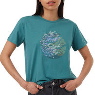 tentree Women's Portal Kelp Short-Sleeve T-Shirt