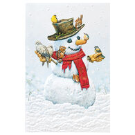 Pumpernickel Press Little Hands Snowman Deluxe Boxed Greeting Cards