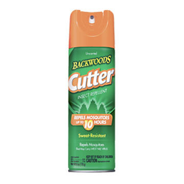 Cutter Unscented Backwoods Insect Repellent Aerosol Spray - 6 oz.