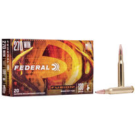 Federal Fusion 270 Winchester 130 Grain Fusion Soft Point Rifle Ammo (20)