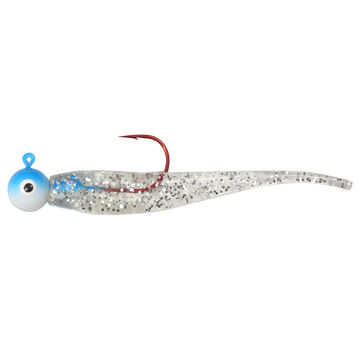 Northland Rigged Gum-Ball Jig Minnow Ice Fishing Lure - 2 Rigged + 2 Tails