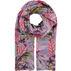 V. Fraas Womens Tropical Floral Scarf