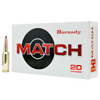 Hornady Match 6mm ARC 108 Grain ELD Rifle Ammo (20)
