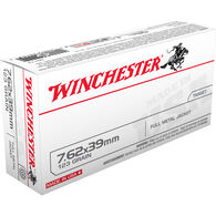 Winchester White Box 7.62x39mm 123 Grain FMJ Ammo (20)
