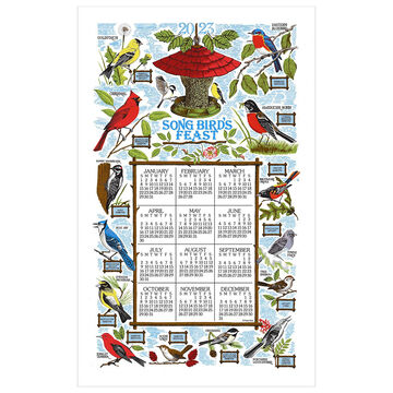 Kay Dee Designs 2023 Songbird Festival Calendar Towel