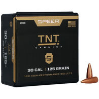 Speer TNT 30 Cal. 125 Grain Jacket HP Rifle Bullet (100)