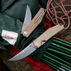 GiantMouse ACE Clyde Natural Canvas & Brass Folding Knife