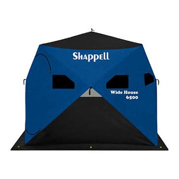 Shappell Wide House 6500 Hub-Style 4-Person Ice Shelter