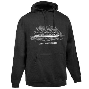 Grundens Mens Ship Logo Hooded Sweatshirt