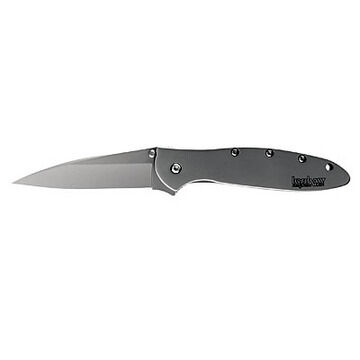 Kershaw Leek Stainless Steel Handle Folding Knife