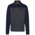 North River Mens 1/4-Zip Two-Tone Fleece Pullover Long-Sleeve Shirt
