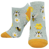 Socksmith Design Women's To Be or Not to Bee Ped Sock