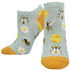 Socksmith Design Womens To Be or Not to Bee Ped Sock
