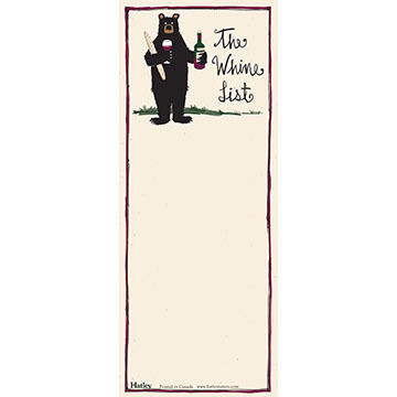 Hatley Little Blue House The Whine List Magnetic List Notepad