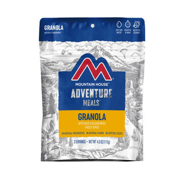 Mountain House Granola w/ Milk & Blueberries - 2 Servings