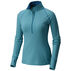 Mountain Hardwear Womens Butterlicious Stripe 1/2-Zip Long-Sleeve Shirt