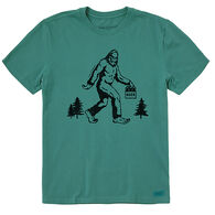 Life is Good Men's Big Foot Hike Crusher Short-Sleeve T-Shirt