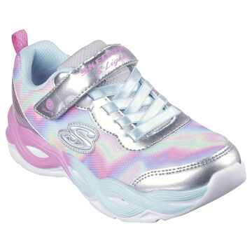 Skechers Girls S-Lights: Twisty Glow - Sorbet Swirl  Athletic Shoe