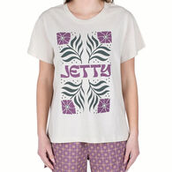 Jetty Life Women's Floret Short-Sleeve Shirt