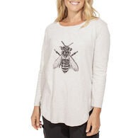 Escape By Habitat Women's Bee Hi/Low Long-Sleeve Top