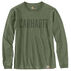 Carhartt Mens Big & Tall Workwear Block Logo Graphic Long-Sleeve T-Shirt