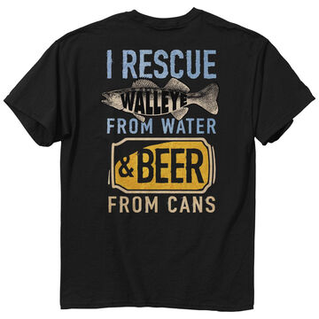 Buck Wear Mens Rescue Walleye Short-Sleeve T-Shirt