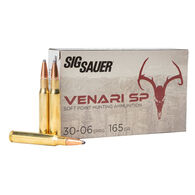 SIG Sauer Venari SP 30-06 Springfield 165 Grain Rifle Ammo (20)