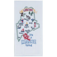 Kay Dee Designs Maine Embroidered Flour Sack Towel