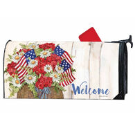 MailWraps American Flags Magnetic Mailbox Cover