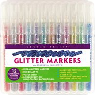 Peter Pauper Press Studio Series Glitter Marker Set