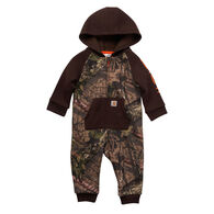 Carhartt Infant Boy's Mossy Oak Front Camo Fleece Hooded Coverall