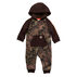 Carhartt Infant Boys Mossy Oak Front Camo Fleece Hooded Coverall