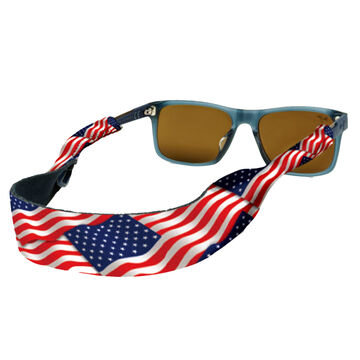 Croakies USA Flag Eyewear Retainer