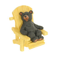 Slifka Sales Co Adirondak Chair Bear Figurine