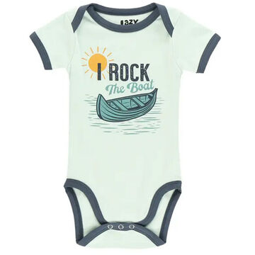 Lazy One Infant Rock The Boat Short-Sleeve Onesie