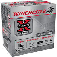 Winchester Super-X Xpert Steel 16 GA 2-3/4" 15/16 oz. #6  Shotshell Ammo (25)
