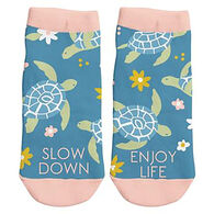 Karma Women's Turtle Enjoy Ankle Sock