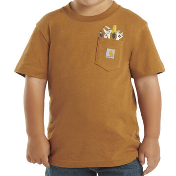 Carhartt Boys Tool Pocket Short-Sleeve Shirt