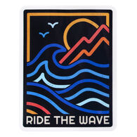 Sticker Cabana Ride The Wave Mini Sticker