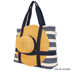 Sun N Sand Sunny Day Artistic Shoulder Tote with Built-in Hat Carrier