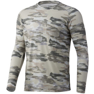 Huk Mens Waypoint Performance Long-Sleeve Shirt