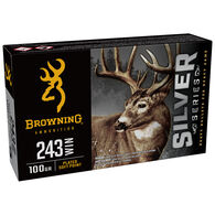 Browning Silver Series 243 Winchester 100 Grain Plated SP Rifle Ammo (20)