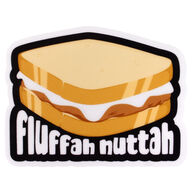 Sticker Cabana Fluffah Nuttah Sandwich Mini Sticker