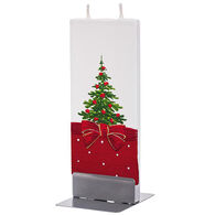 Flatyz Candle - Christmas Tree With A Bow