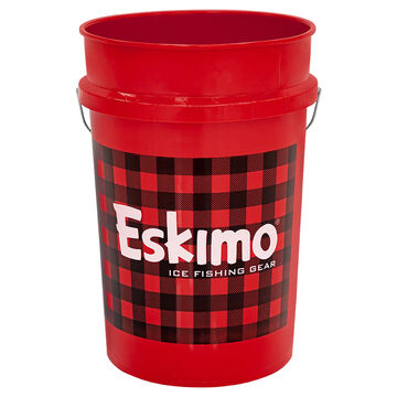 Eskimo Buffalo Plaid 6 Gallon Bucket