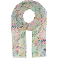 V. Fraas Women's Sustainability Edition Dainty Flowers Scarf