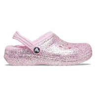 Crocs Toddler Boys' & Girls' Classic Lined Glitter Clog