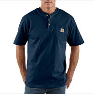 Carhartt Men's Big & Tall Loose Fit Heavyweight Short-Sleeve Pocket Henley T-Shirt